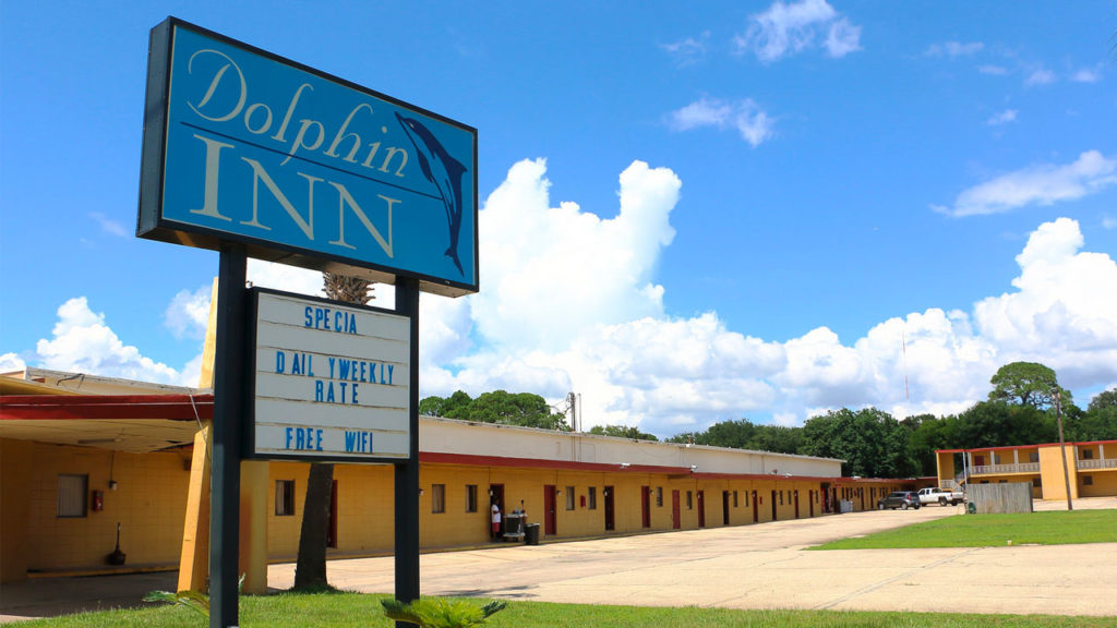 The Dolphin Inn in Fort Walton Beach before demolition on September 3, 2018