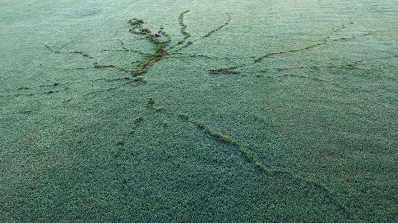 Lightning strikes Bay Point Golf Club course