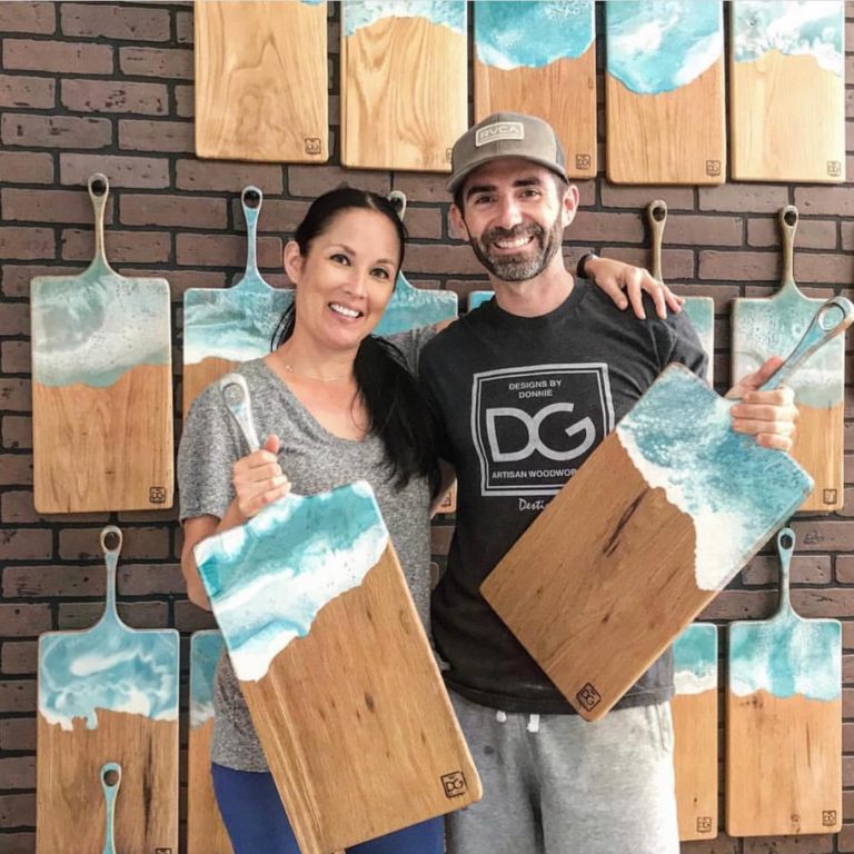 Designs by Donnie brings life to old wood through custom furniture