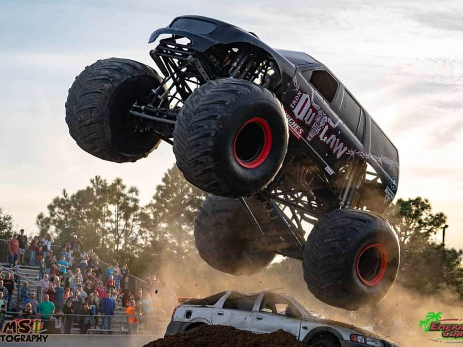 The 'Monster Truck Showdown' is back on the Gulf Coast