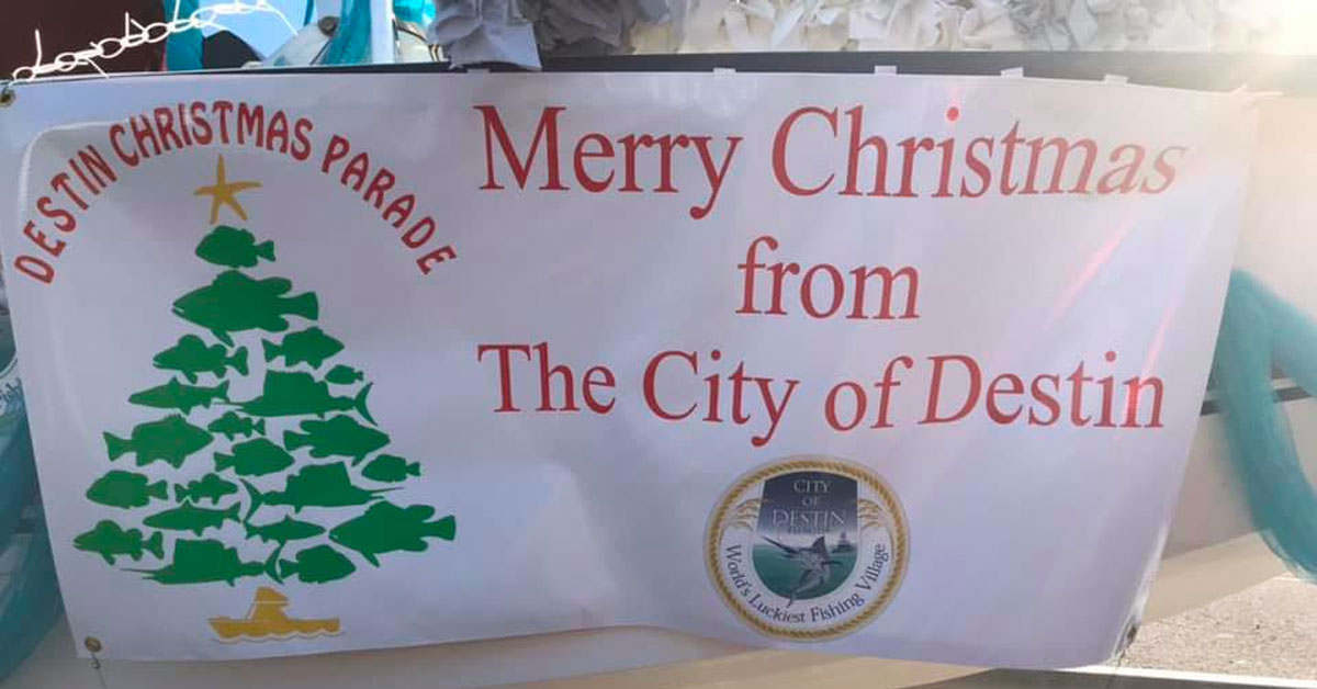 City of Destin will have a Christmas Parade