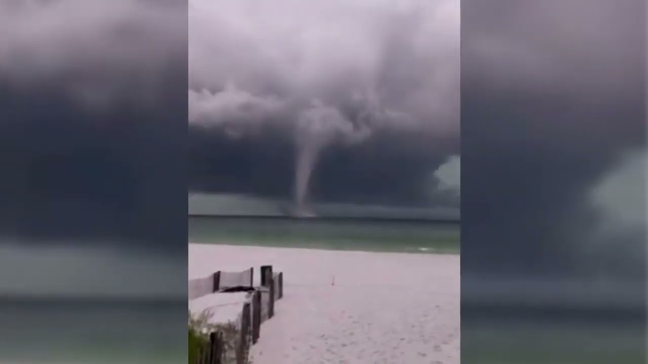 Large Waterspout Spotted Off Destin Coast Tuesday Morning - Get The Coast