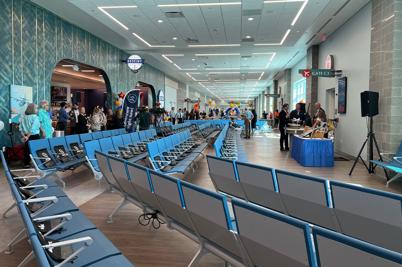 Destin Fort Walton Beach Airport Celebrates New 11 4 Million Concourse   Destin Fwb Airport Concourse C 0007 IMG 8300 