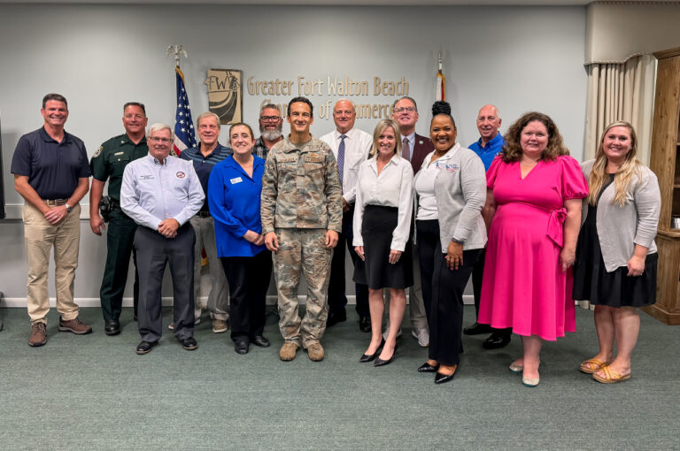 Fort Walton Beach Business Community Bids Farewell To Eglin Commander Celebrating Two Years Of 7195