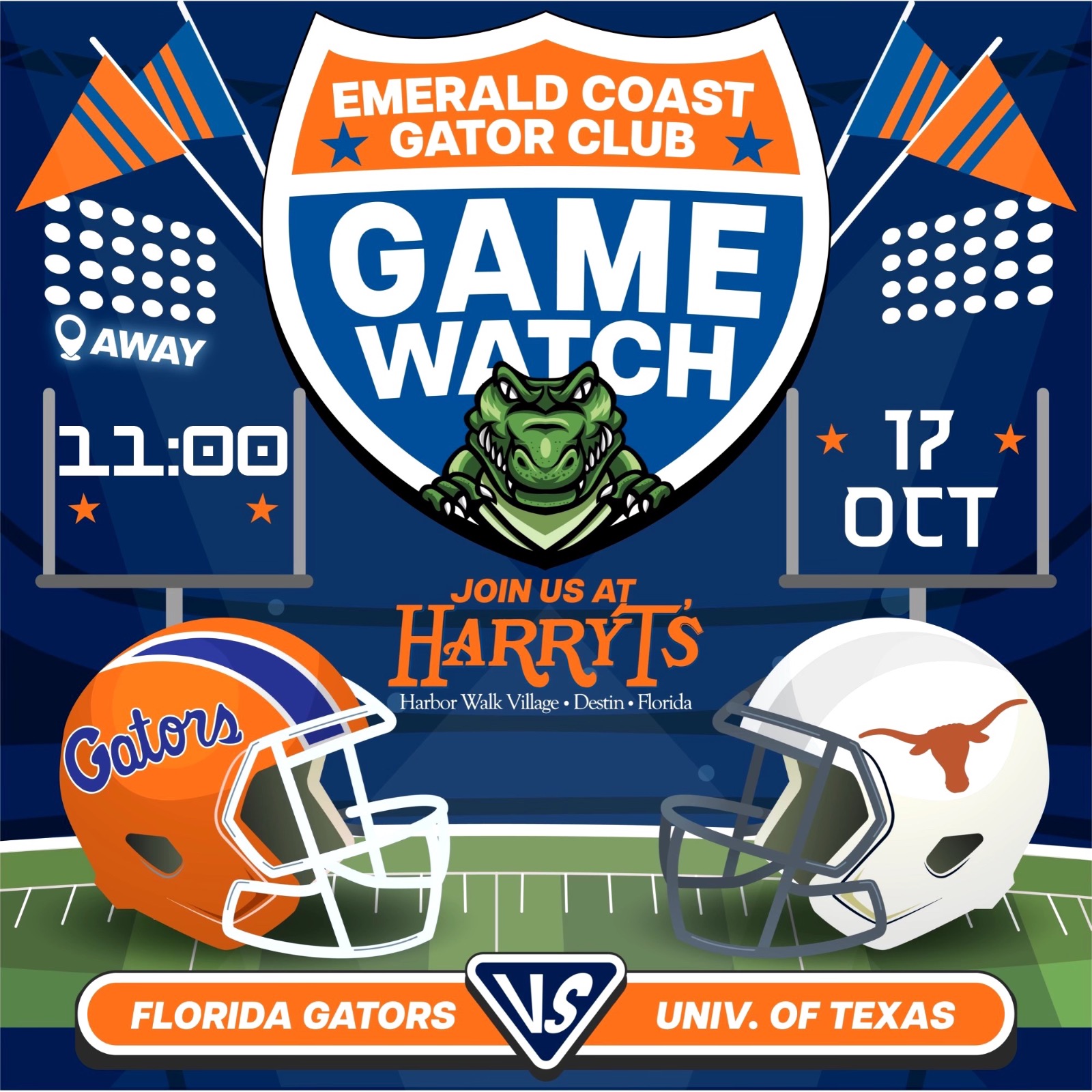 Florida at Texas Football Watch Party