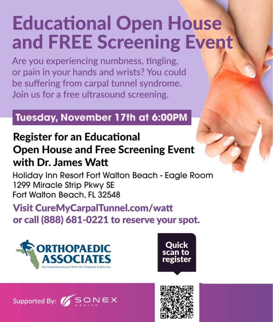 Free Educational Carpal Tunnel Screening Event